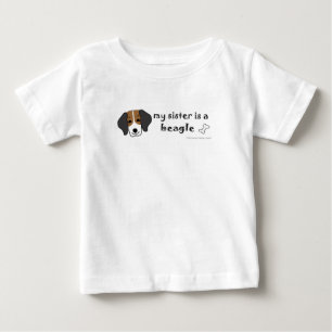 T-shirt Pour Bébé basset hound