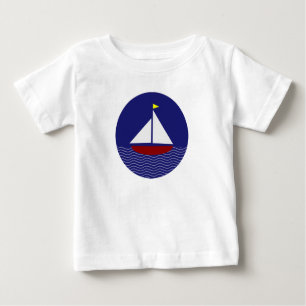 T-shirt Pour Bébé Bateau