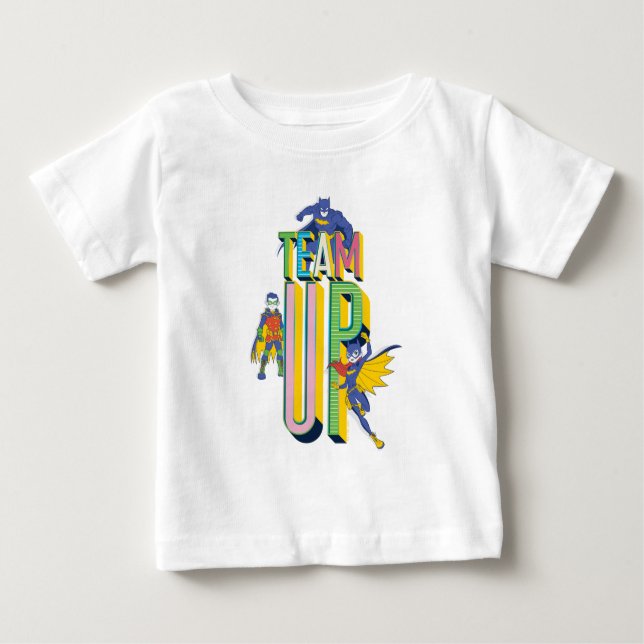 T-shirt Pour Bébé Batman | Team Up (Devant)