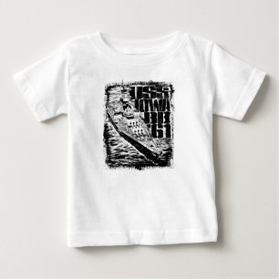 T-shirt Pour Bébé Battleship Iowa Baby Romper