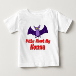 T-shirt Pour Bébé Batty à propos de ma Nonna