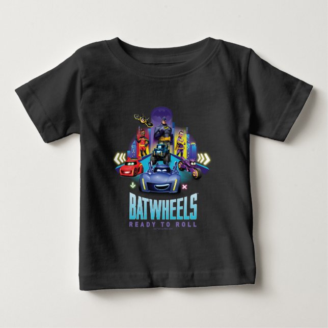 T-shirt Pour Bébé Batwheel™ - Prêt à rouler (Devant)