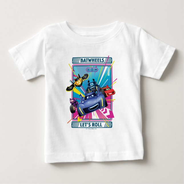 T-shirt Pour Bébé Batwheel™ - Roulons (Devant)