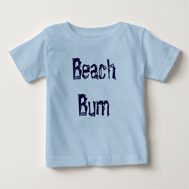 T-shirt Pour Bébé BeachBum (Devant)