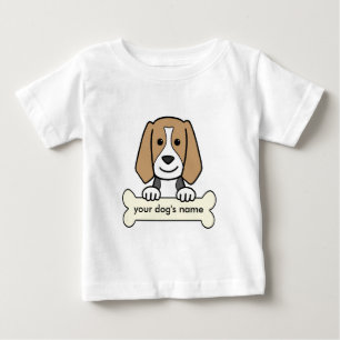 T-shirt Pour Bébé Beagle personnalisé