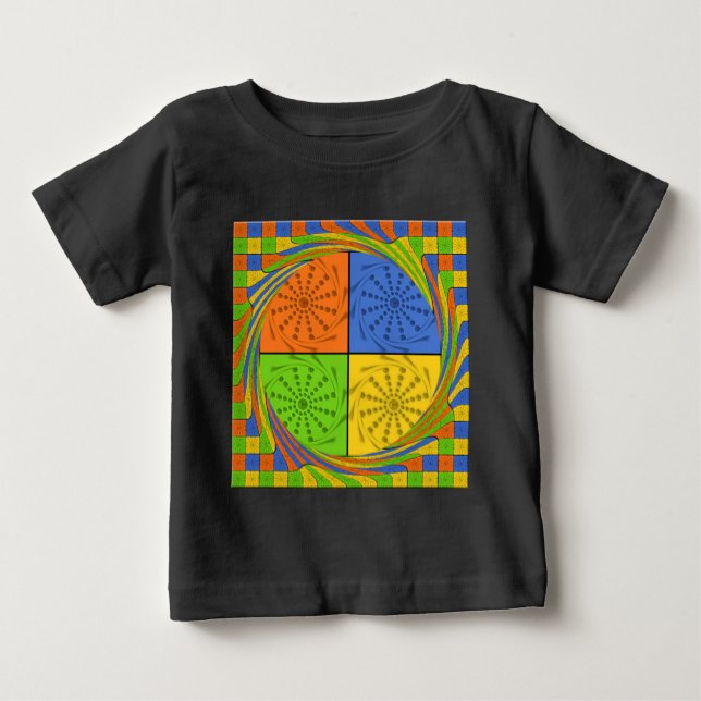 T-shirt Pour Bébé Beau audacieux Motif égyptien : Un design éblouiss (Devant)