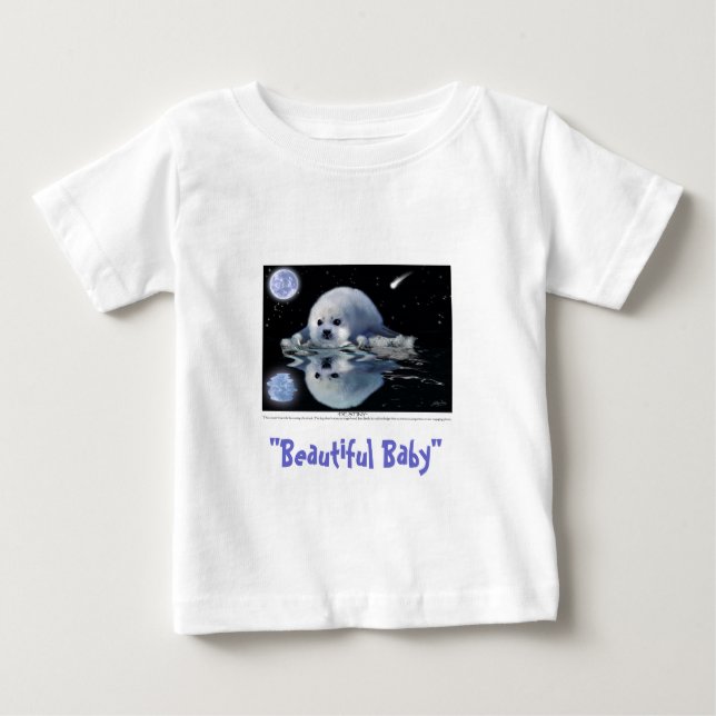 T-shirt Pour Bébé BEAU BÉBÉ ~ Toddler tops (Devant)