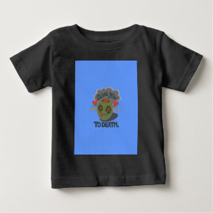 T-shirt Pour Bébé Beau Cool J'aime Afrique Art