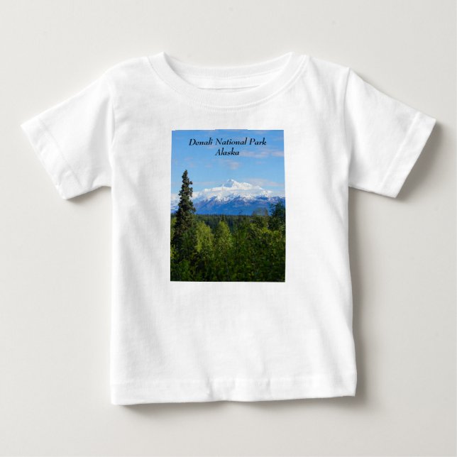 T-shirt Pour Bébé Beau Denali (Devant)