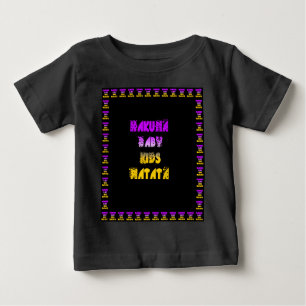 T-shirt Pour Bébé Beau Hakuna Matata Art Print
