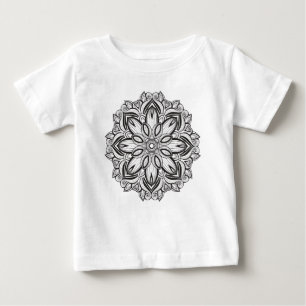 T-shirt Pour Bébé Beau mandala
