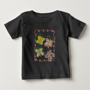 T-shirt Pour Bébé Beau Papillon extraordinaire : Cadeau Parfait