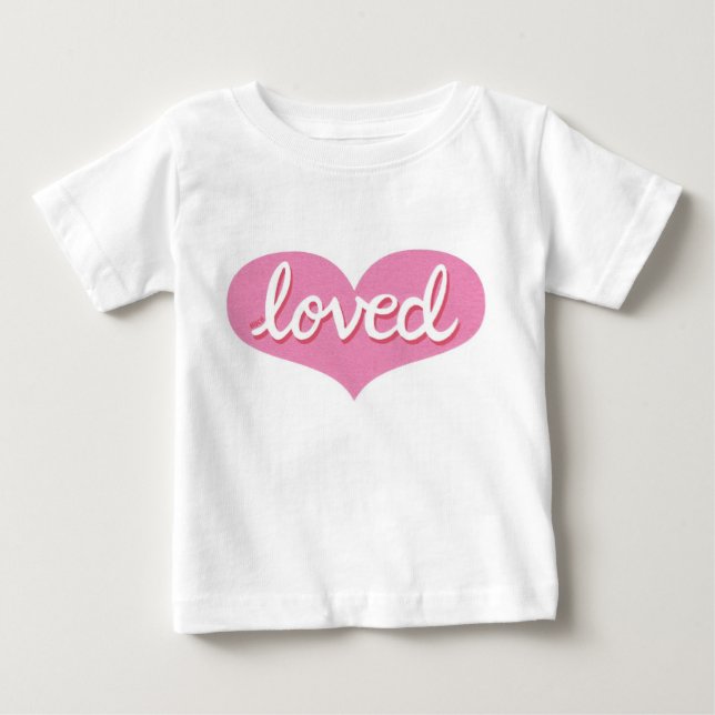 T-shirt Pour Bébé Beaucoup aimé - (Devant)