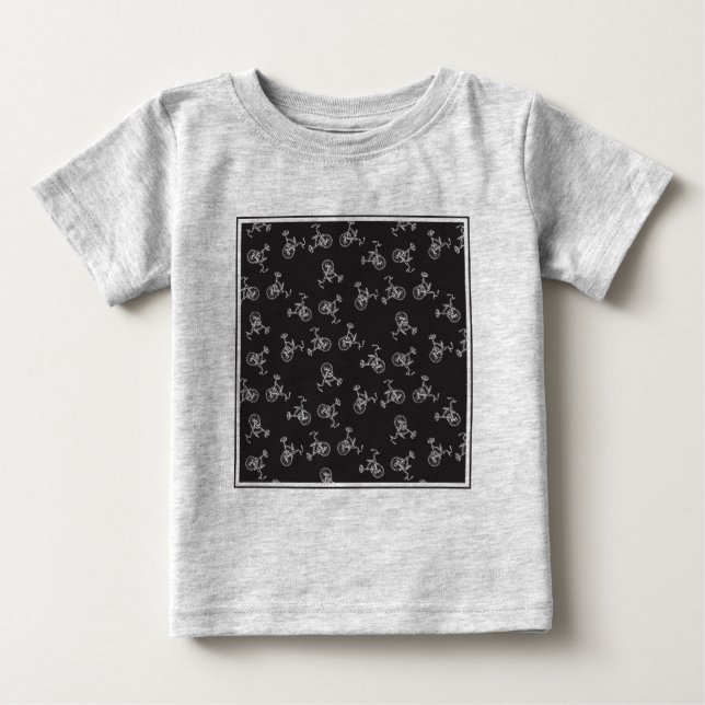 T-shirt Pour Bébé beaucoup de trikes petit sweatshirt (Devant)