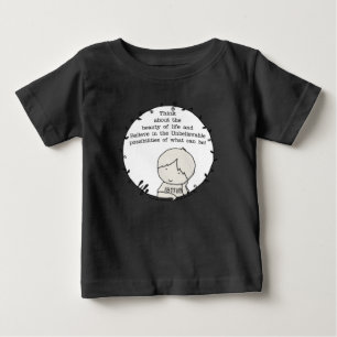 T-shirt Pour Bébé Beauté de la vie