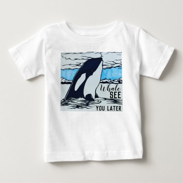 T-shirt Pour Bébé Bébé (Devant)