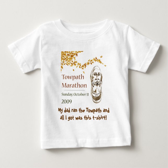 T-shirt Pour Bébé Bébé à manches longues - DAD (Devant)