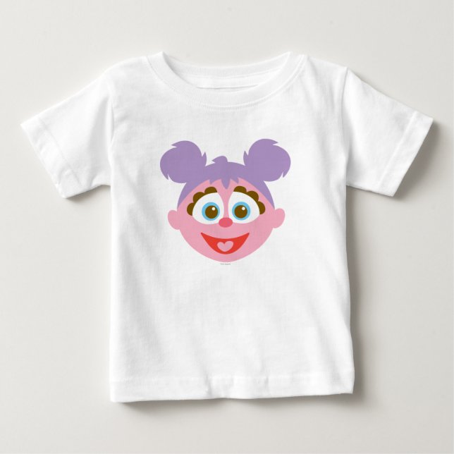 T-shirt Pour Bébé Bébé Abby Cadabby Big Face (Devant)