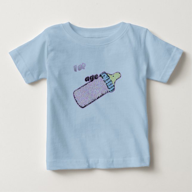 T-shirt Pour Bébé bébé âge 1 er (Devant)
