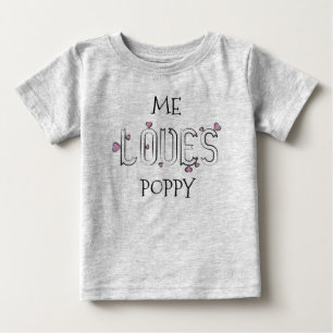 T-SHIRT POUR BÉBÉ BÉBÉ AIME