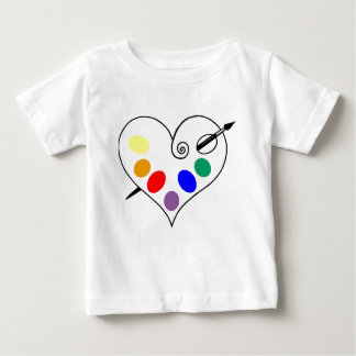 T-shirt Pour Bébé Bébé artiste