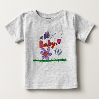 T-shirt Pour Bébé Bébé avec papillon
