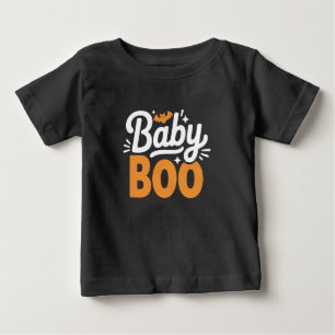 T-shirt Pour Bébé Bébé Boo Mignon Halloween