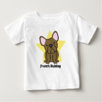 Bébé Brindle de bouledogue français d'étoile de