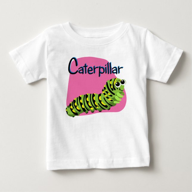 T-shirt Pour Bébé Bébé Bug C (Devant)