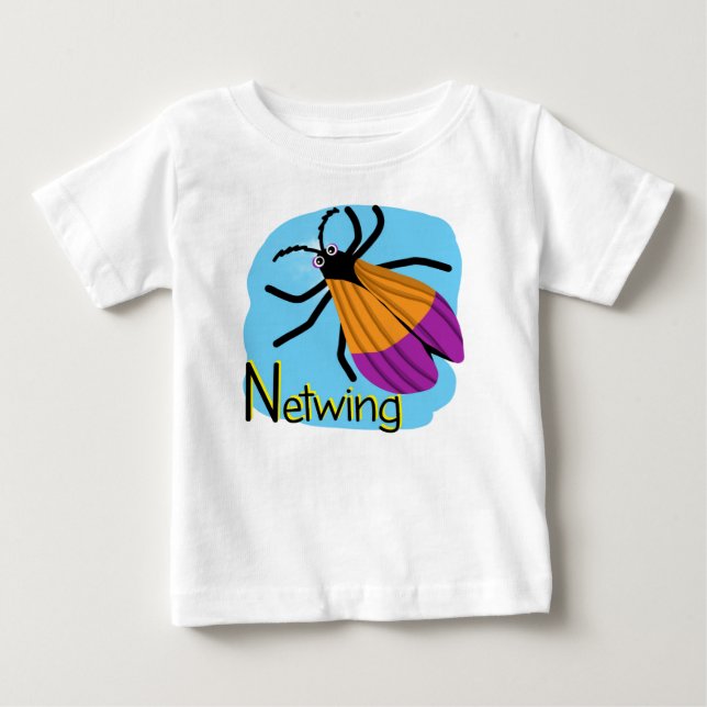 T-shirt Pour Bébé Bébé Bug N (Devant)