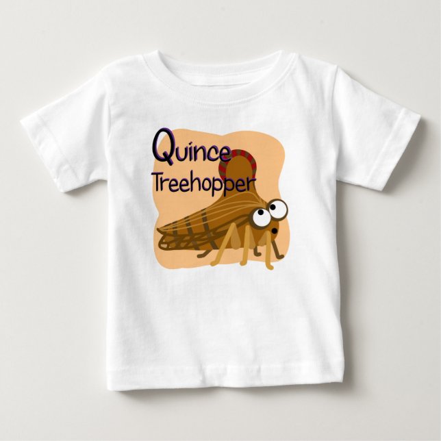 T-shirt Pour Bébé Bébé Bug Q (Devant)
