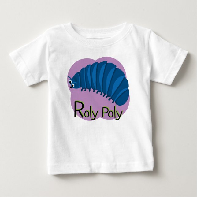T-shirt Pour Bébé Bébé Bug R (Devant)