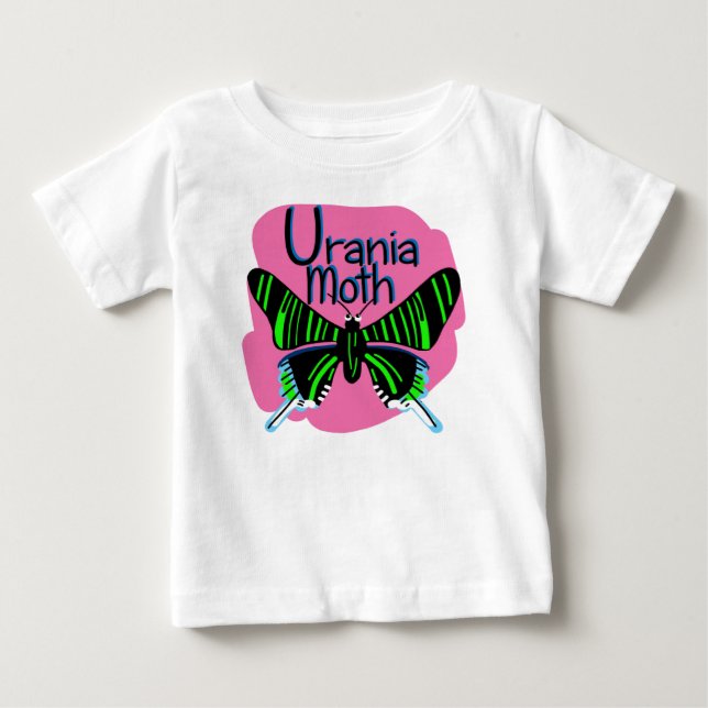 T-shirt Pour Bébé Bébé Bug U (Devant)