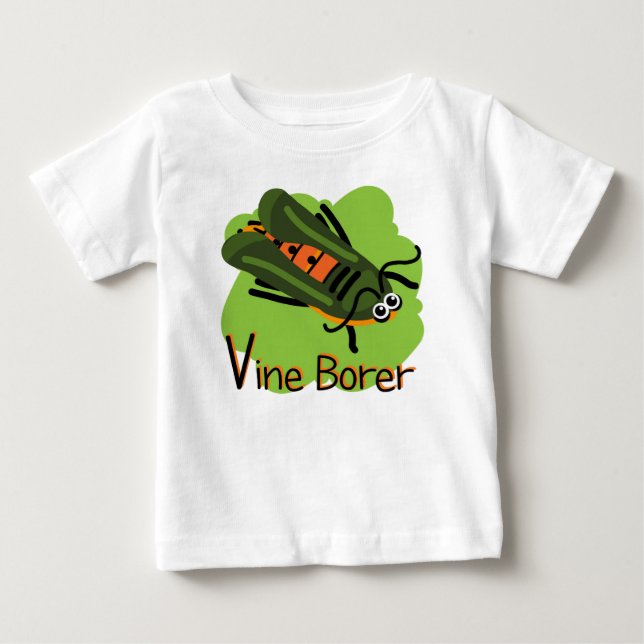 T-shirt Pour Bébé Bébé Bug V (Devant)