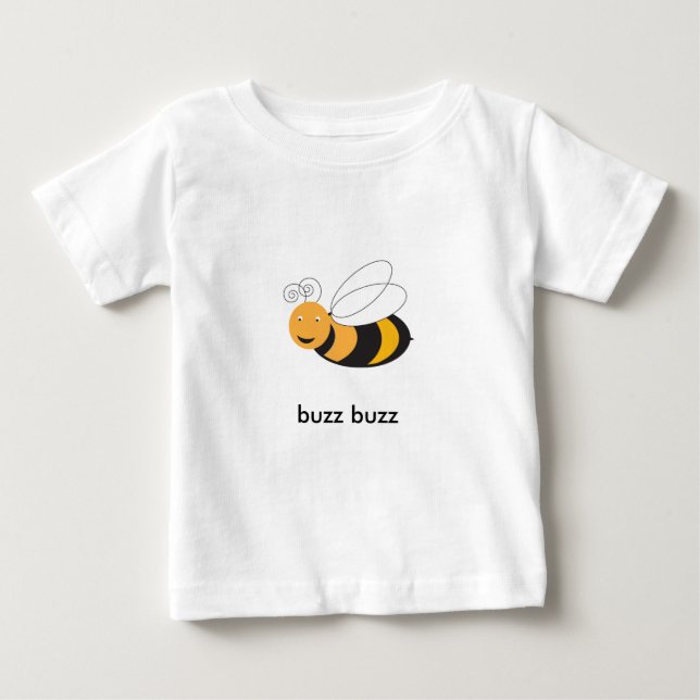 T-shirt Pour Bébé Bébé Bumble Bee (Devant)