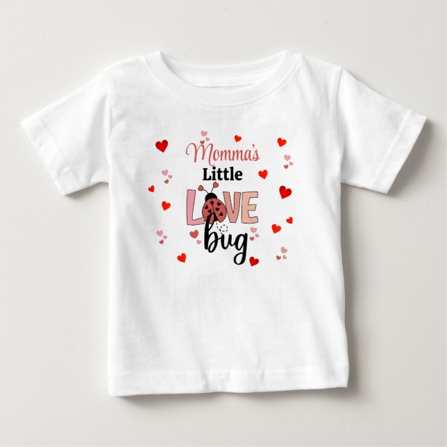 T-shirt Pour Bébé Bébé chéri de Maman (Devant)