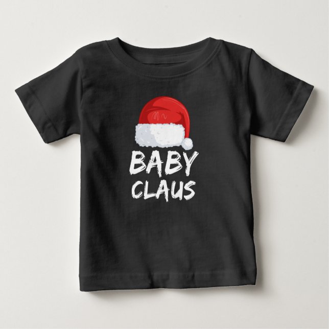 T-shirt Pour Bébé bébé claus (Devant)
