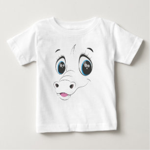 T-shirt Pour Bébé Bebe Cocodrilo playera para niños