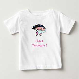 T-shirt Pour Bébé bébé, cousin d'I LoveMy !