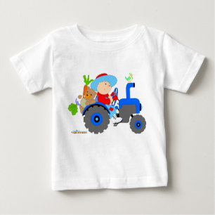 T-shirt Pour Bébé Bébé d'agriculteur de jardinier