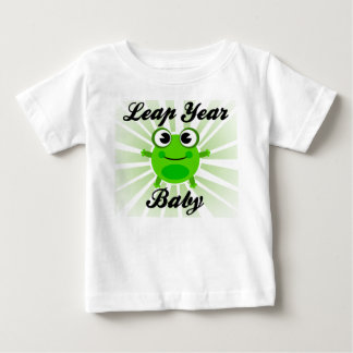 T-shirt Pour Bébé Bébé d'année bissextile, T-shirt mignon de bébé de