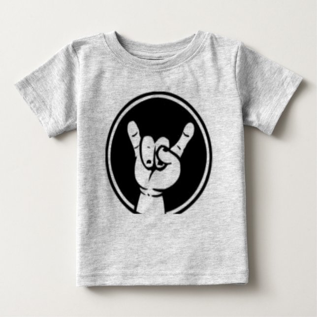 T-shirt Pour Bébé bébé de balancier (Devant)