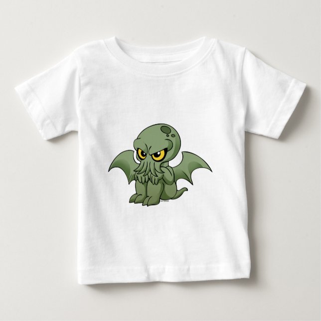 T-shirt Pour Bébé Bébé de Cthulhu (Devant)