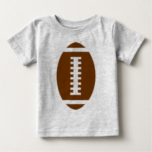 T-shirt Pour Bébé BÉBÉ DE FOOTBALL gris   Graphique de football avan