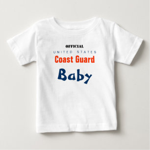 T-shirt Pour Bébé Bébé de la Garde Côtière