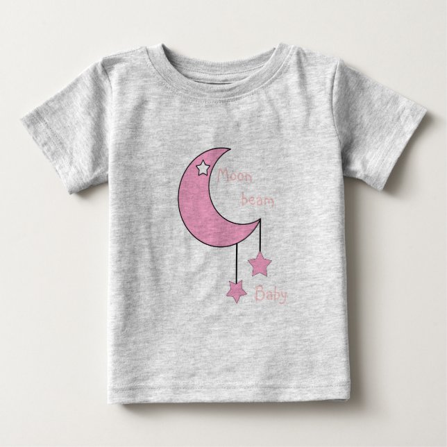 T-shirt Pour Bébé Bébé de Moonbeam (Devant)