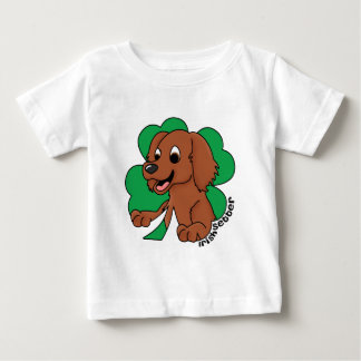 T-shirt Pour Bébé Bébé de poseur irlandais de trèfle de bande