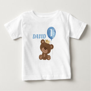 T-shirt Pour Bébé Bébé de Teddy Bear Cute Baby Birthday