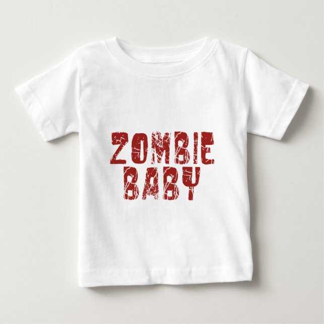 T-shirt Pour Bébé bébé de zombi (Devant)