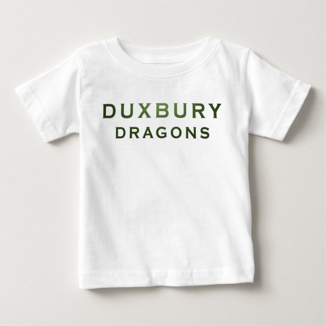 T-shirt Pour Bébé Bébé Duxbury Dragons (Devant)